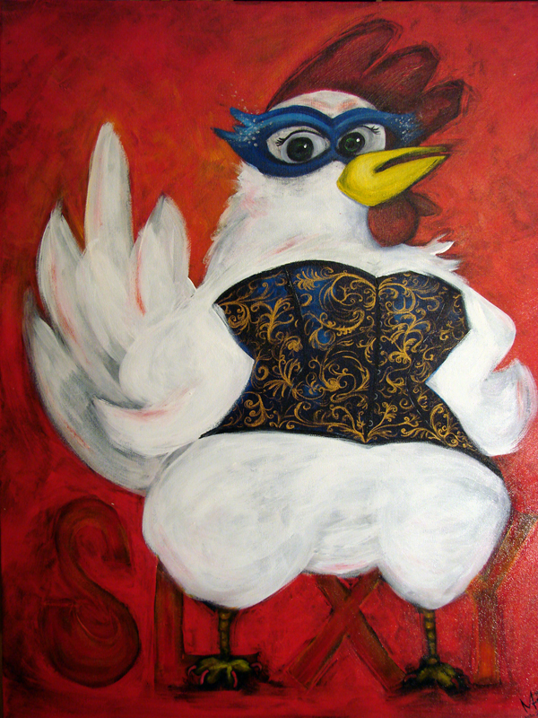 Acrylic, 24"x30"